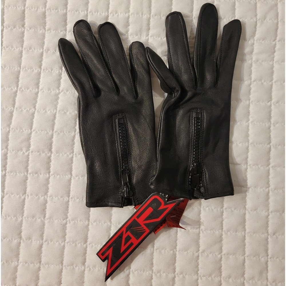 Y2K Z1R Black‎ Leather Gloves Women's Driving Motorcycle Hunting Winter Outdoors